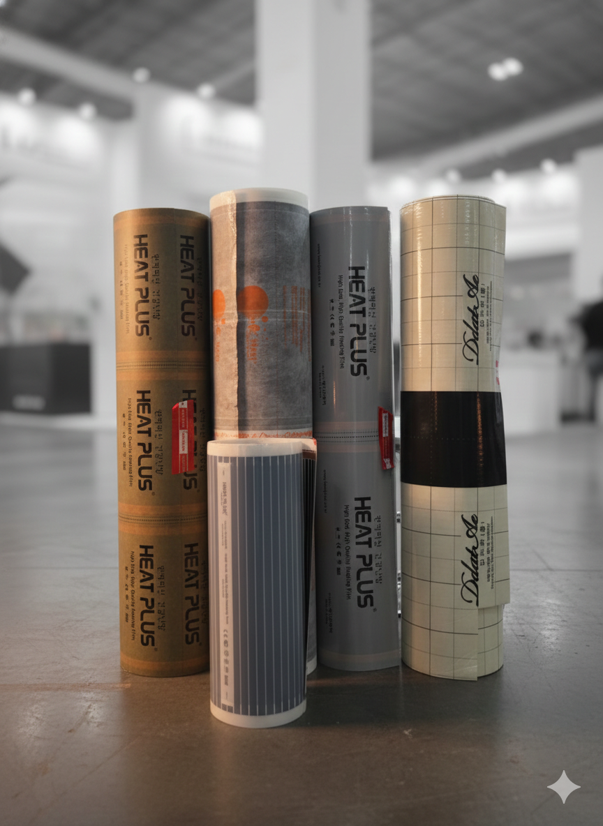 Rolls of Heat Plus Carbon Film